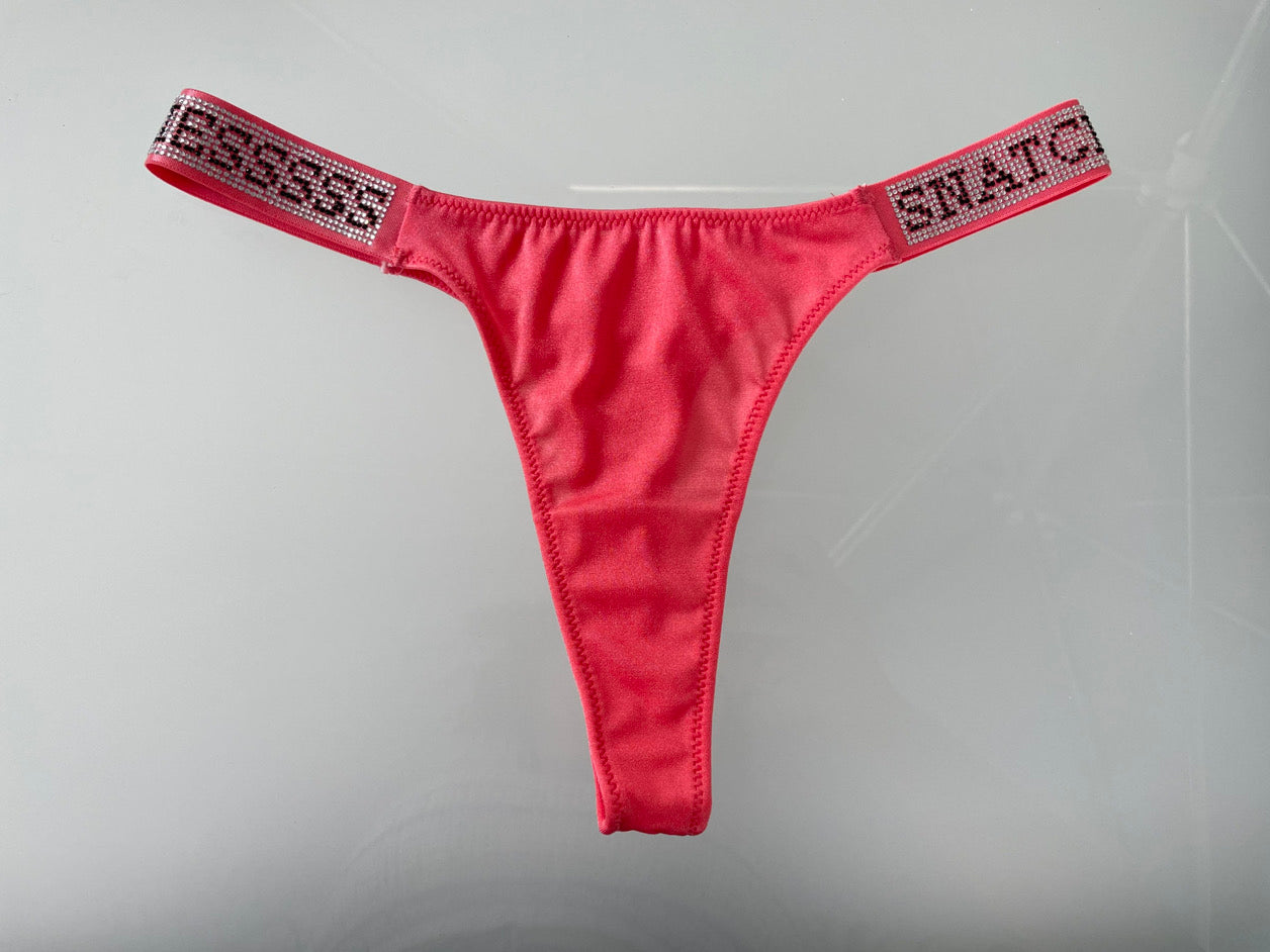 Snatchiesssss diamond thong – Babydaddysnatcher