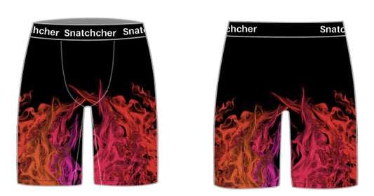 Flame boxer briefs